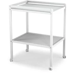 Table à Langer En Bois, 2 Plateaux Avec Roulettes AT4 : Comparateur, Avis, Prix