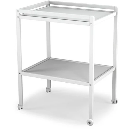 Table à Langer En Bois, 2 Plateaux Avec Roulettes AT4 : Comparateur, Avis, Prix
