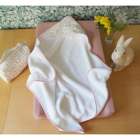 Cape De Bain éponge Liberty Alice Rose LUCIOLE ET CIE : Comparateur, Avis, Prix – Image 2