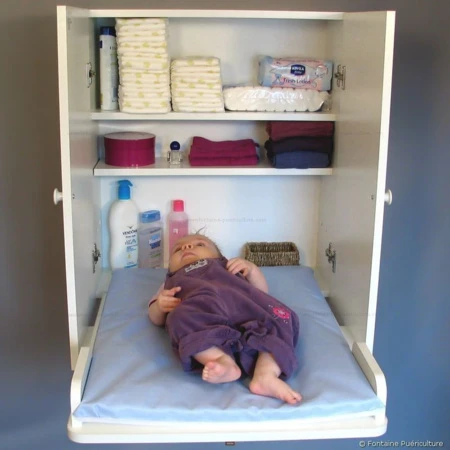 Table à Langer Murale Kalinoo FONTAINE PUERICULTURE : Comparateur, Avis, Prix