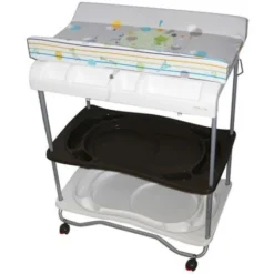 Table à Langer Atlantis Avec Baignoire COMPTINE : Comparateur, Avis, Prix