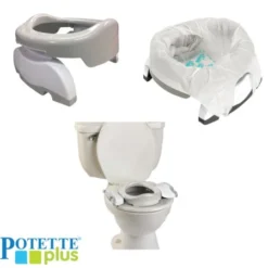 Pot De Voyages Et Réducteur De Toilettes 2 En 1 POTETTE PLUS : Comparateur, Avis, Prix