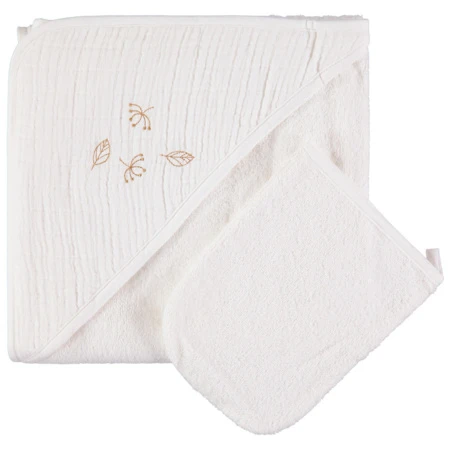 Cape De Bain Et Gant De Toilette Natural Cocoon PREMAMAN : Comparateur, Avis, Prix – Image 2