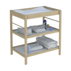 Table à Langer En Bois Naturel POLINI : Comparateur, Avis, Prix