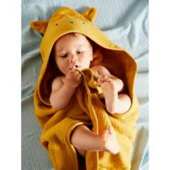 Cape De Bain + Gant En Gaze De Coton Bio VERTBAUDET : Comparateur, Avis, Prix