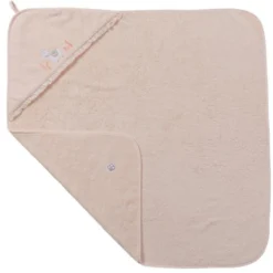 Cape De Bain Bouclette De Coton Biologique Broderie Lama Inca CARRE BLANC : Comparateur, Avis, Prix