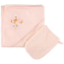 Cape De Bain Et Gant De Toilette Forêt Enchantée PREMAMAN : Comparateur, Avis, Prix